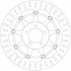 Ferodoracing Disc Frana - Ferodo (FMD0119RX)