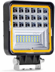 AMIO Proiector LED pentru Off-Road, ATV, SSV, cu functie de semnalizare, culoare 6500K, 3360 lm, tensiune 9 - 36V, dimensiuni 110 x 110 mm (AVX-AM02426)