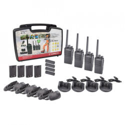 Albrecht Stație radio PMR portabilă Albrecht Tectalk Worker 2 Set 4 bucăți (F29836) Statii radio