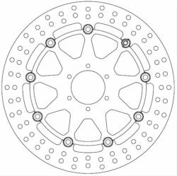 Ferodoracing Disc Frana - Ferodo (FMD0137RX)