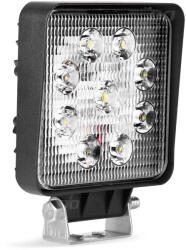 AMIO Proiector LED pentru Off-Road, ATV, SSV, culoare 6500K, LED FLOOD, , tensiune 9 - 36V, dimensiune, 110 x 110 mm (AVX-AM02421)