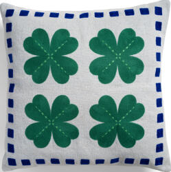 &K Amsterdam Față de pernă Patch Clover 50 x 50 cm (2539-01) Lenjerie de pat