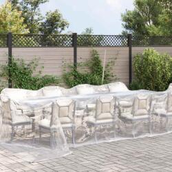 vidaXL Prelata Transparent 7 x 4 m PE GartenMobel Dekor (42038940)