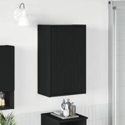vidaXL Dulap de Baie Negru 39 x 23, 5 x 65 cm Lemn compozit & Metal GartenMobel Dekor (883385)