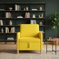 vidaXL Sofa cu Spatiu de Depozitare Galben Deschis 72 x 78 x 87 cm GartenMobel Dekor (42036873) Canapea