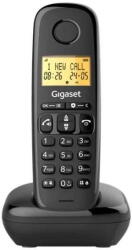 Gigaset Telefon Fix Gigaset Telefon fara fir Gigaset Basic 100, Dect, cu functie handsfree si blocare apeluri, Negru (Gigaset Basic 100)