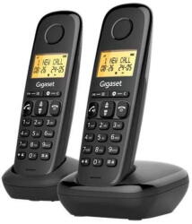 Gigaset Telefon Fix Gigaset Telefon fara fir Gigaset Basic 100 DUO set 2 bucati negru (Gigaset Basic 100 Duo)