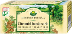 Herbária citromfű-barátcserje filteres tea 25 db