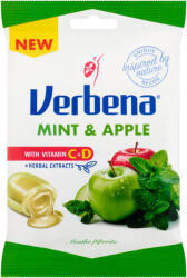 Verbena almás-borsmentás cukorka hozzáadott C- és D-vitaminnal 60 g