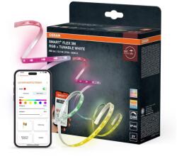 OSRAM - Bandă LED SMART+ FLEX pentru exterior, RGB+TW, reglabilă, 3m, LED/12, 5W/230V, Wi-Fi (P228056)