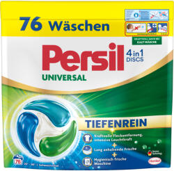 Persil Discs Universal mosószer koncentrátum fehér és világos ruhadarabokhoz 76 mosás 1, 254 kg