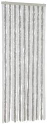 vidaXL világosszürke és fehér zsenília rovarfüggöny 56 x 185 cm 1 kg (377311VidaXL)