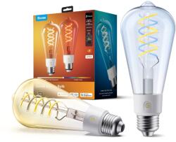 Govee ST64 okos izzó, RGBWW, 5-40 W, 500 lm, E27, Long Life, Matter, 2 db (M14C0CC2)