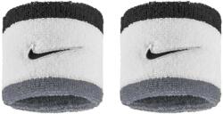 Nike Swoosh Classic csuklópánt, fehér/szürke, 2 db