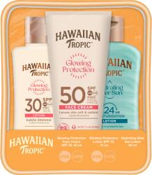 Hawaiian Tropic Trio Face Cream SPF50 + Lotion SPF 30 + After Sun lotion utazószett
