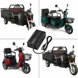 Liwer Electronic Încărcător automat 60V 3A pentru tricicluri electrice și vehicule de mobilitate - baterii 20Ah-22Ah (60V 3A)