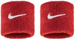 Nike Swoosh Classic csuklópánt, piros/fehér, 2 db
