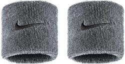 Nike Swoosh Classic csuklópánt, szürke/fekete, 2 db