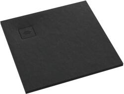 Schedline Protos Black Stone cădiță de duș dreptunghiulară 100x100 cm gri 3SP. P2K-100100/C/ST-M1/C/ST (3SPP2K100100CSTM1CST)