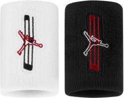 Jordan Jumpman csuklópánt, fekete/fehér/piros, 2 db