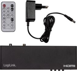 LogiLink Switch HDMI Logilink HD0049 Matrix, 4x2 port , Black (HD0049)
