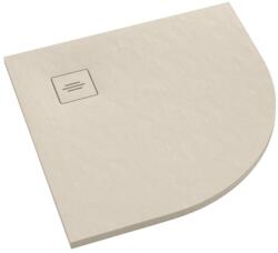 Schedline Protos Cashmere Stone cădiță de duș semirotundă 90x90 cm bej 3SP. P1O-9090/PK/ST-M1/PK/ST (3SPP1O9090PKSTM1PKST)