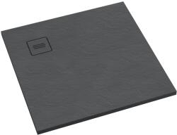 Schedline Protos Grey Stone cădiță de duș pătrată 100x100 cm gri 3SP. P1K-100100/S/ST-M1/S/ST (3SPP1K100100SSTM1SST)