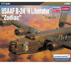 Academy Model Kit avion 12584 - USAAF B-24H Liberator "Zodiac" (1: 72) (36-12584)