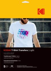 Kodak pólóra vasalható hőtranszfer fotópapír világos színű pólókhoz A4 5db KO-3510560 (KO-3510560)
