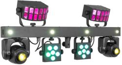 BeamZ ShowBar GO Glow - Mozgófejes lámpatest - Derby, PAR és stroboszkóp