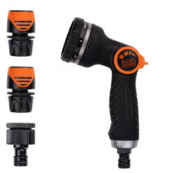 Kinzo Black & Decker 4 db-os Locsoló Pisztoly Készlet 8 Funkcióval (33235431) (33235431)