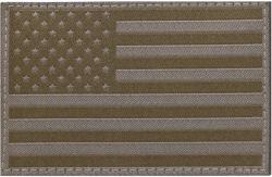 Claw Gear Patch - emblemă Clawgear Flaga USA 78 x 50 mm - RAL7013