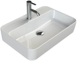 CeraStyle HERA - PULTRA ültethető - Top Counter - porcelán mosdó - 60 x 42 cm (OC017H71U003)