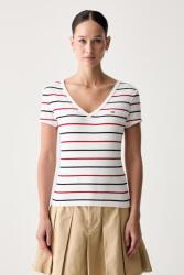 Tommy Jeans tricou pentru femei, din bumbac cu elastan PPYH-TSD03B_00A (DW0DW17385)