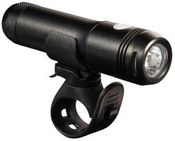 VeloGo 500 USB-ről tölthető első lámpa, 6W, 500 lumen, alumínium, fekete