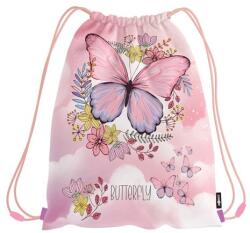 JUNIOR Geantă tip papuc cu imprimeu JUNIOR S9 - Butterfly