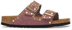 Birkenstock șalpi pentru femei din piele întoarsă Arizona Rivets Suede Leather 9BY2-KLDZYI_34X (1032876.)
