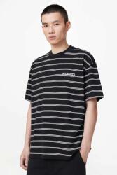 AllSaints tricou pentru bărbați din bumbac UNDERGRND STRIPE SS PPY2-TSMZWP_99X (M113PB)