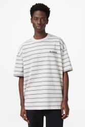 AllSaints tricou pentru bărbați din bumbac UNDERGRND STRIPE SS PPY2-TSMZWP_90X (M113PB)