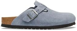 Birkenstock șlapi mocasini din piele întoarsă Boston Suede Leather 9BY2-KLUZZB_50X (1032771)