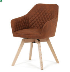 Artium Étkezőszék barna vintage szövet DCH-435 BR3