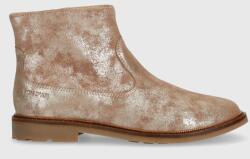 Pom D'api gyerek bokacsizma velúrból SISTER BOOTS - bézs 33