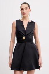 Elisabetta Franchi drapériázott - fekete 34