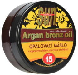 Vivaco Produse pentru protectie solara Sun Argan Bronze Oil SPF 15 Suntan butter with organic argan oil - pcone