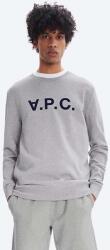 APC A. P. C. pamut melegítőfelső Sweat Vpc - szürke M
