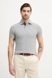 Barbour pamut póló Tartan Pique Polo Shirt - szürke S