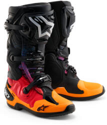  Alpinestars Tech 10 limited edition fekete hole csizma (M130-659)