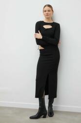 Gestuz ruha - fekete 40 - answear - 16 090 Ft