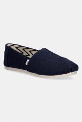 Toms espadrille lapos sarkú női ALPARGATA CLASSIC - sötétkék Női 38.5