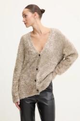 Never Fully Dressed kardigán Metallic Cardigan - szürke XL